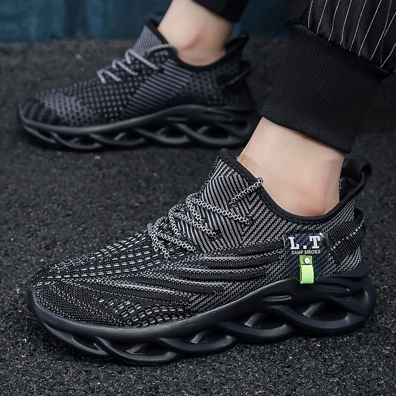 Leichte, atmungsaktive Herren-Laufschnürschuhe für Frühling und Sommer
