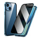 iPhone Case  King Apple Peep Proof Doppelseitiges Glas Metall  Schutzhülle