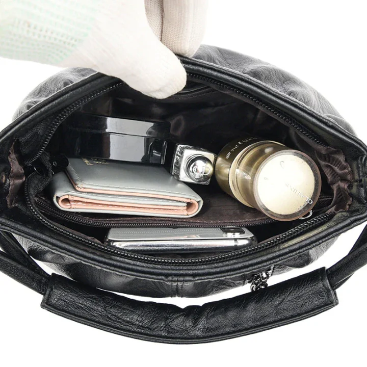 👜💼 Damen Plissee-Handtasche – Weiches Material, Mehrere Tragemöglichkeiten & Stilsicher ✨