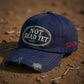 Noch nicht tot – Vintage-Baseballkappe im Used-Look 💎