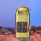 Windfestes Feuerzeug, Vintage-Armbanduhr, Jet-Flammen-Taschenlampe
