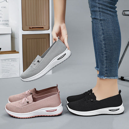 Leichte, atmungsaktive Slip-On Freizeitschuhe für Frauen
