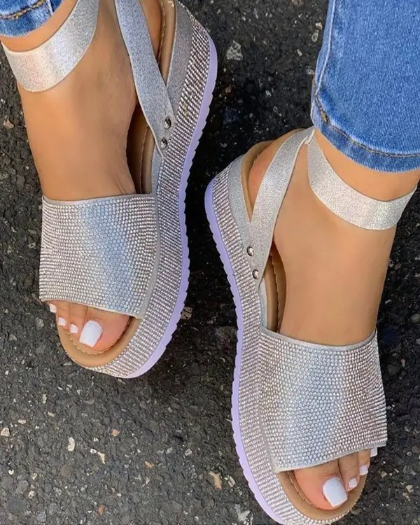 Diamantsandalen für Damen
