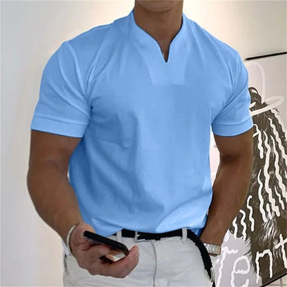 2024 Herren Business Kurzarm Fitness T-Shirt