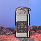 Windfestes Feuerzeug, Vintage-Armbanduhr, Jet-Flammen-Taschenlampe