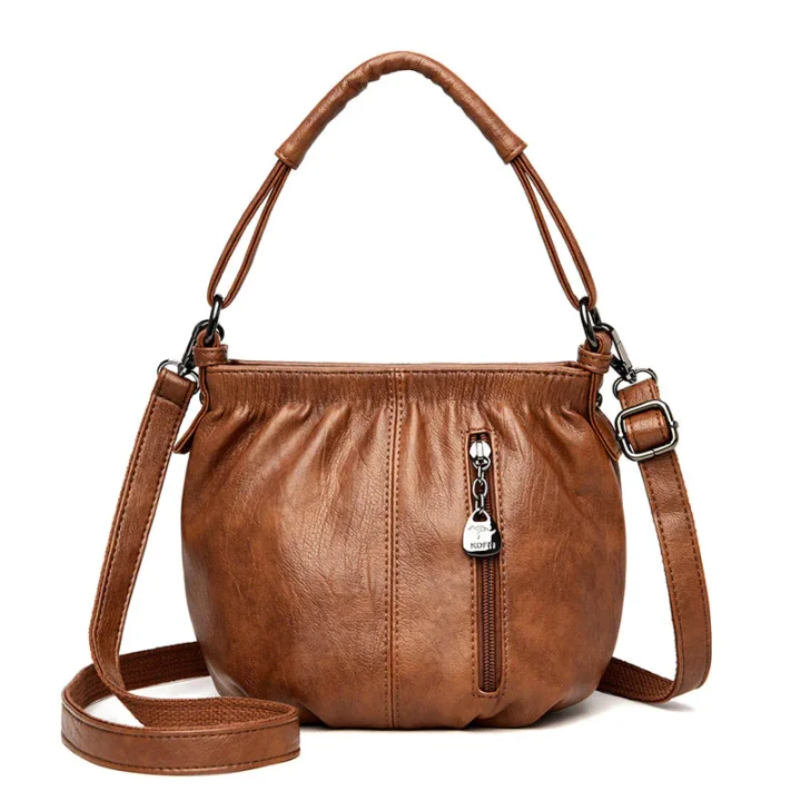 👜💼 Damen Plissee-Handtasche – Weiches Material, Mehrere Tragemöglichkeiten & Stilsicher ✨