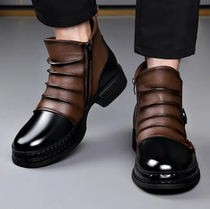 👞🔥JETZT 50 % RABATT! ⏰ Herren-Ankle-Boots aus echtem Leder – Strapazierfähig, stylisch und ganztägiger Tragekomfort für Freizeit und Beruf 🔧