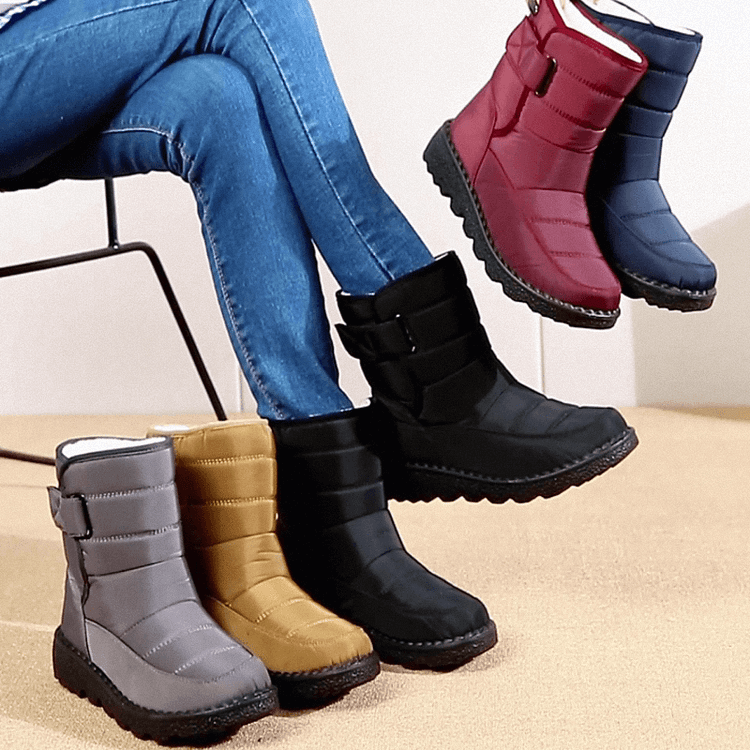 🔥Heißer Verkauf 50 % RABATT🔥Wasserdichte, rutschfeste und warme Damen-Schneestiefel