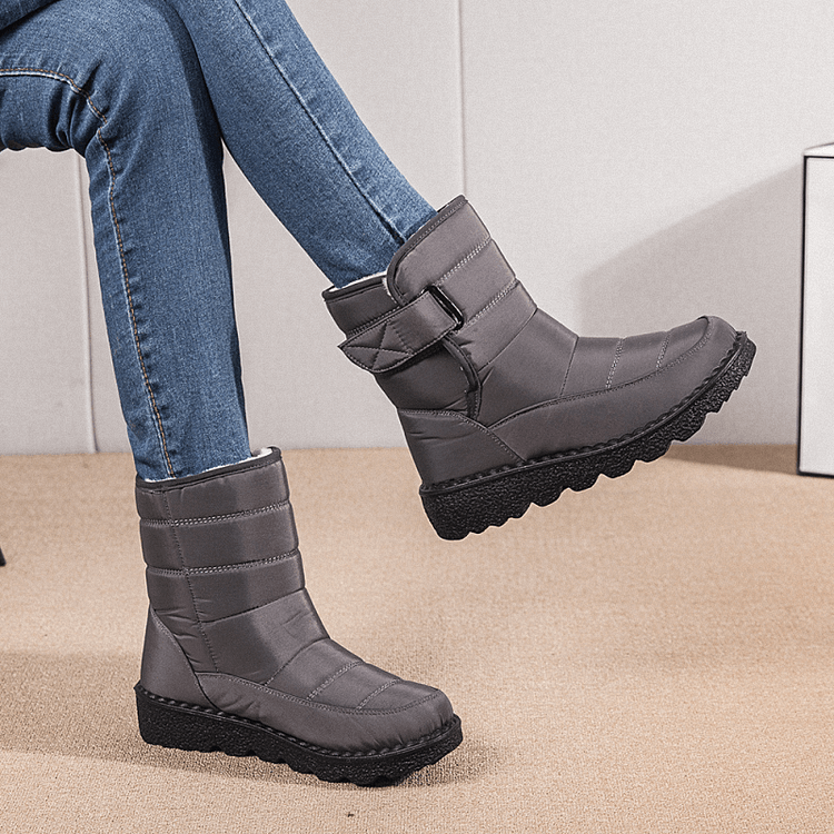 🔥Heißer Verkauf 50 % RABATT🔥Wasserdichte, rutschfeste und warme Damen-Schneestiefel