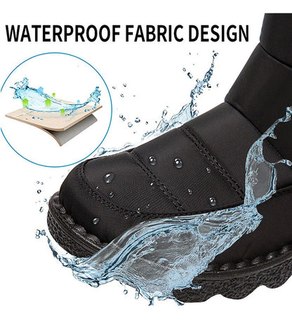 🔥Heißer Verkauf 50 % RABATT🔥Wasserdichte, rutschfeste und warme Damen-Schneestiefel