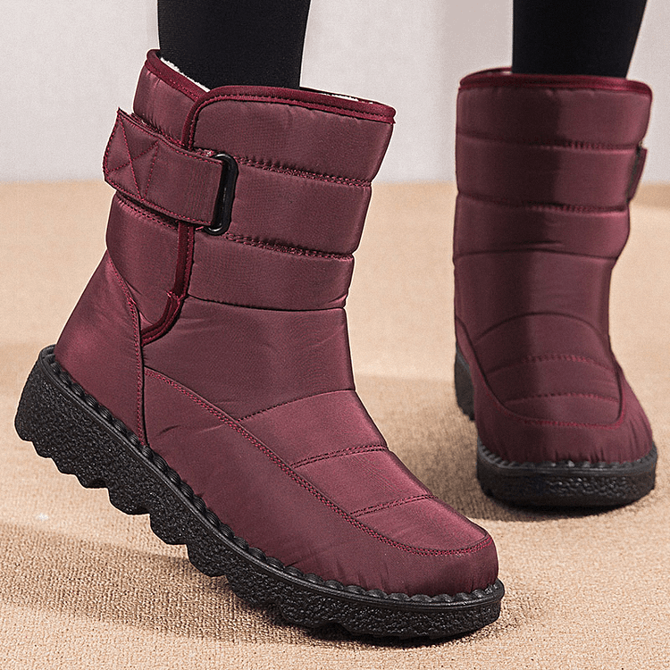 🔥Heißer Verkauf 50 % RABATT🔥Wasserdichte, rutschfeste und warme Damen-Schneestiefel
