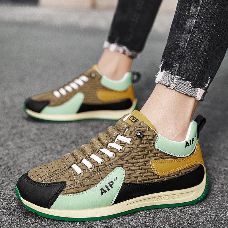 Mode Casual Colorblocking Herrenschuhe