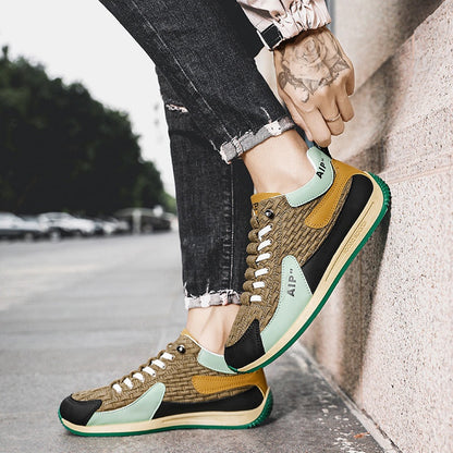 Mode Casual Colorblocking Herrenschuhe