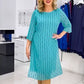 💥Zeitlich begrenzt 63 % RABATT 💕Fließendes, bedrucktes Chiffonkleid für Damen