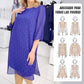 💥Zeitlich begrenzt 63 % RABATT 💕Fließendes, bedrucktes Chiffonkleid für Damen