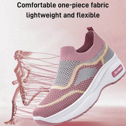 Atmungsaktive Plateau-Mesh-Schuhe für Frauen