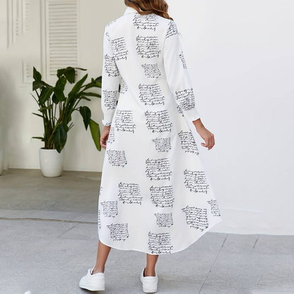 💕Stilvolle lange Hemdblusenkleider für Damen