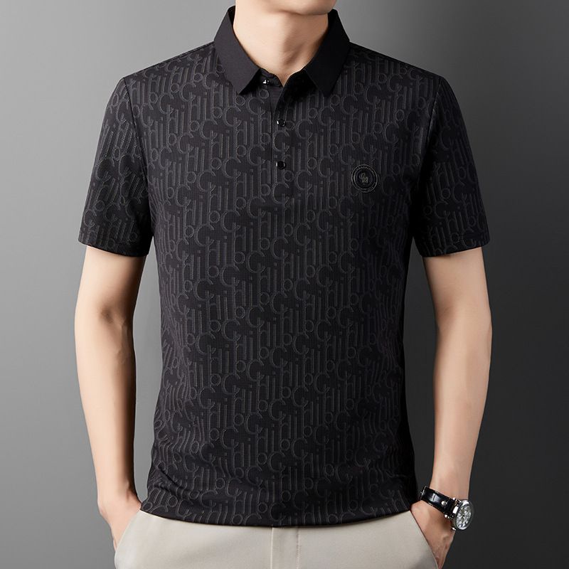 Polos hirt kurz ärmel ige Herren Sommer cool atmungsaktiv Revers T-Shirt