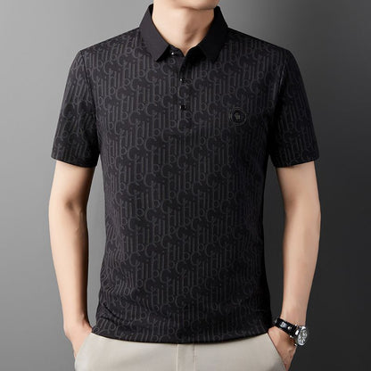 Polos hirt kurz ärmel ige Herren Sommer cool atmungsaktiv Revers T-Shirt