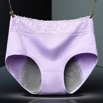 🩲49% Rabatt 💯Superweiches, auslaufsicheres Periodenunterschwäsche mit mittlerer Taille aus Baumwolle für Damen