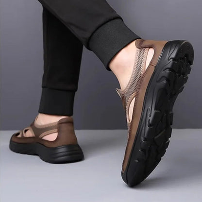 Leichte, rutschfeste Outdoor-Wanderschuhe für Männer mit geschlossener Spitze