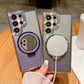 Magnetische Handyhülle mit Farbverlauf und Spiegel für Samsung S24/23/22