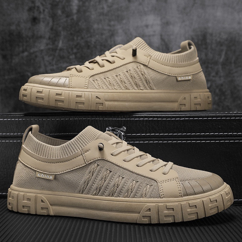 Atmungsaktive Herren-Freizeitschuhe aus Canvas