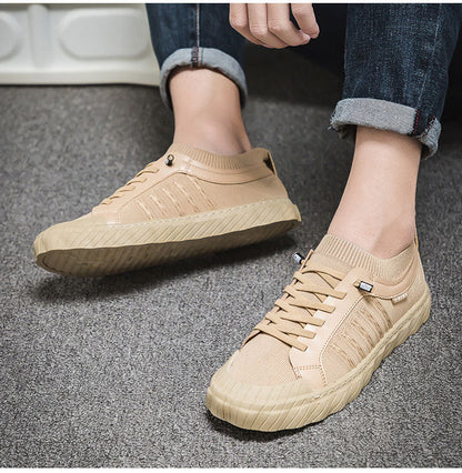 Atmungsaktive Herren-Freizeitschuhe aus Canvas