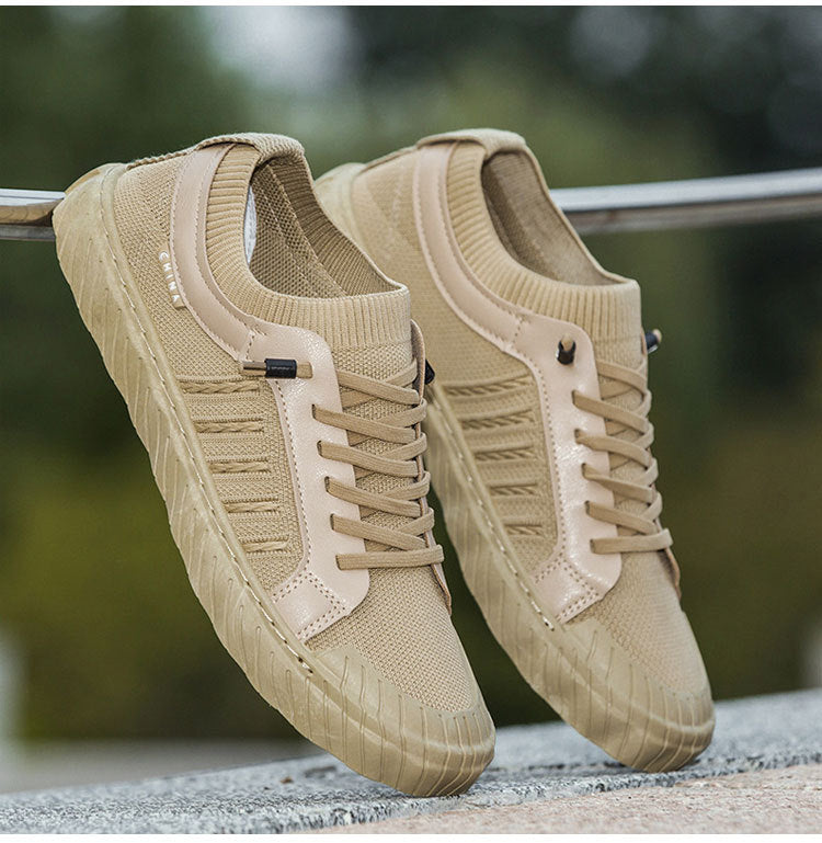 Atmungsaktive Herren-Freizeitschuhe aus Canvas