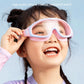 HD-Schwimmbrille für Kinder mit großem Rahmen, wasserdicht und beschlagfrei