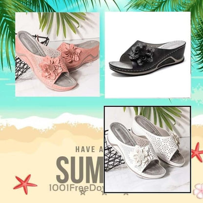 【Heißer Verkauf】 Orthopädische Sandalen mit Fußgewölbeunterstützung aus weichem Leder