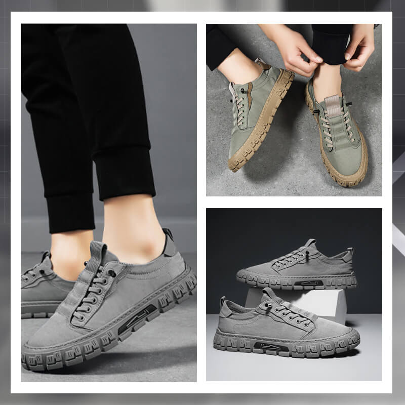 Trendige Freizeitschuhe aus Plane für Herren