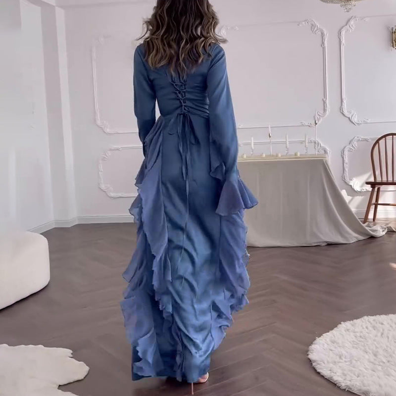 💃67%Rabatte🔥 Schickes, fließendes, glänzendes Kleid für Damen