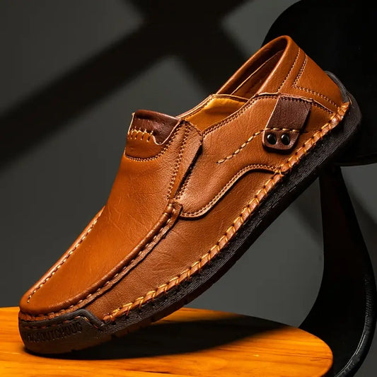 🔥Atmungsaktives Kalbsleder🔥Klassische, bequeme Lederschuhe für Herren