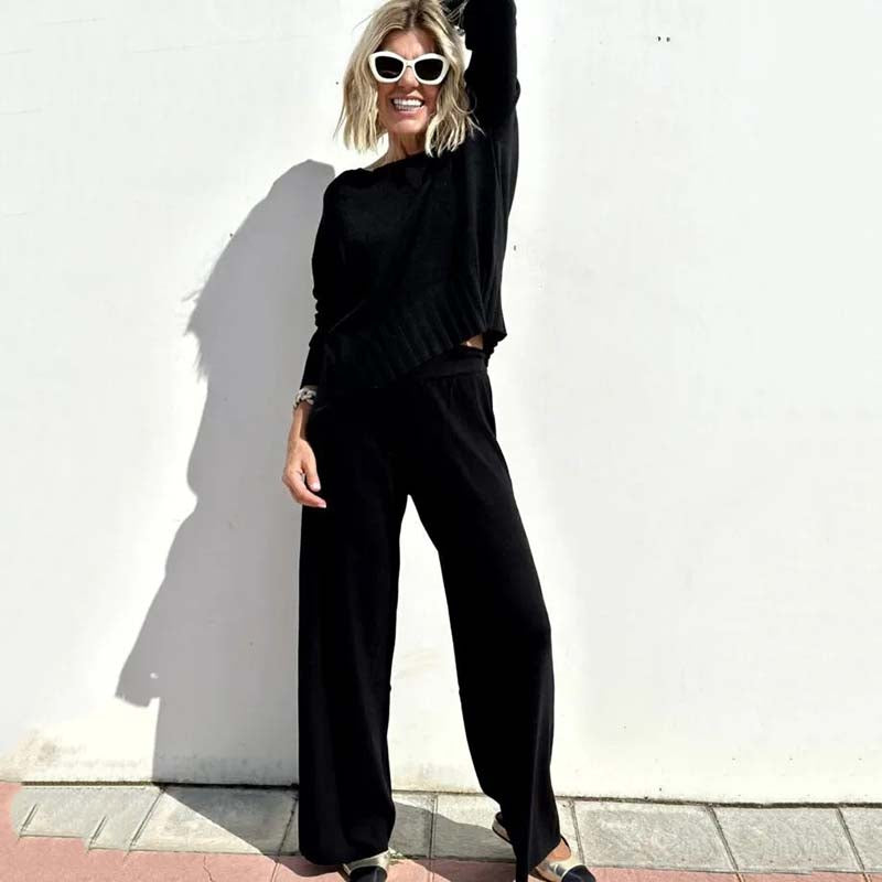 🌷Elegantes zweiteiliges Set aus Strick für Damen
