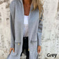 🍂Saisonale Förderung super niedrigen Preis🍂Lässige, modische Langarm-Sweatshirtjacke mit Reißverschluss und Kapuze