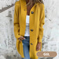 🥳Heißer Verkauf 50% Rabatt🌸Knopfstrickjacke mit Kapuze für Frauen