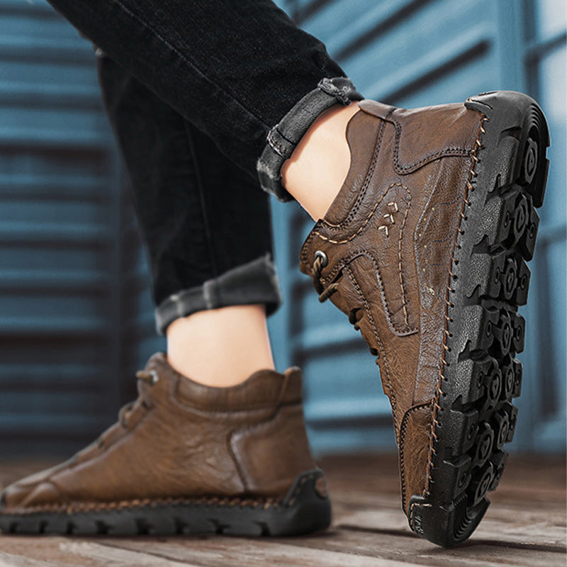 🌸Herbstschlussverkauf🌸Zeitlich begrenzt 40 % RABATT💕Handgefertigte Herrenlederschuhe - Lindern Sie Fußschmerzen