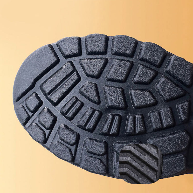 Dicke Damen Freizeitschuhe für Herbst und Winter mit weichen rutschfesten Sohlen