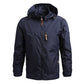 Kletterfeldjacke Herren Winddichte Oberbekleidung Wasserdichter Softshell Taktische Jacke Mantel