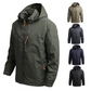 Kletterfeldjacke Herren Winddichte Oberbekleidung Wasserdichter Softshell Taktische Jacke Mantel
