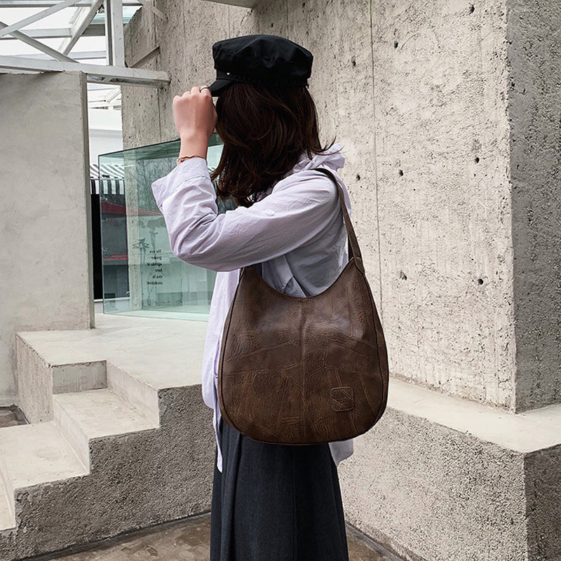 🌸Herbstschlussverkauf🌸Zeitlich begrenzt 52% RABATT💕Damen-Umhängetasche aus weichem Leder im Retro-Stil mit großem Fassungsvermögen