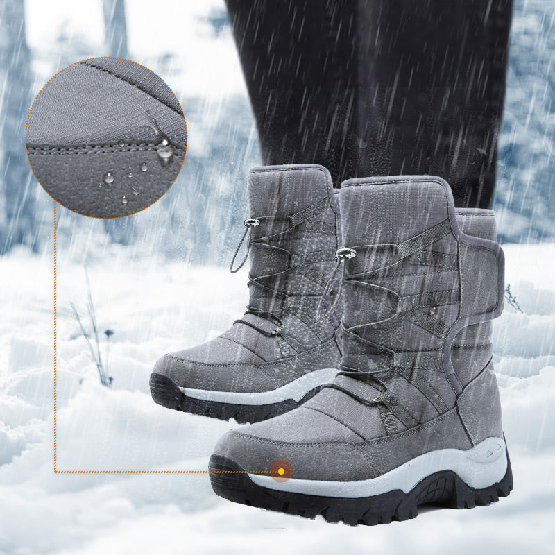 🌸Herbstschlussverkauf🌸Rutschfeste Winterstiefel für Herren bis zur Wadenmitte