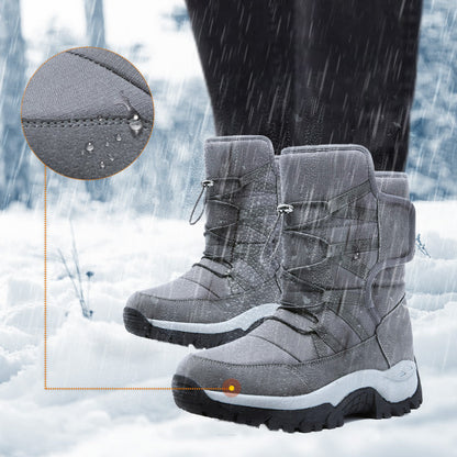 🌸Herbstschlussverkauf🌸Rutschfeste Winterstiefel für Herren bis zur Wadenmitte