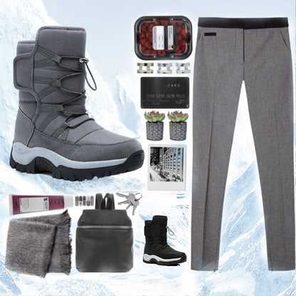 🌸Herbstschlussverkauf🌸Rutschfeste Winterstiefel für Herren bis zur Wadenmitte