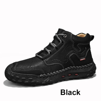 Handgenähte, leichte, rutschfeste Schuhe für Herren