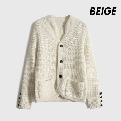 [Das beste Geschenk für sie]Damen Strickjacke mit Knopf