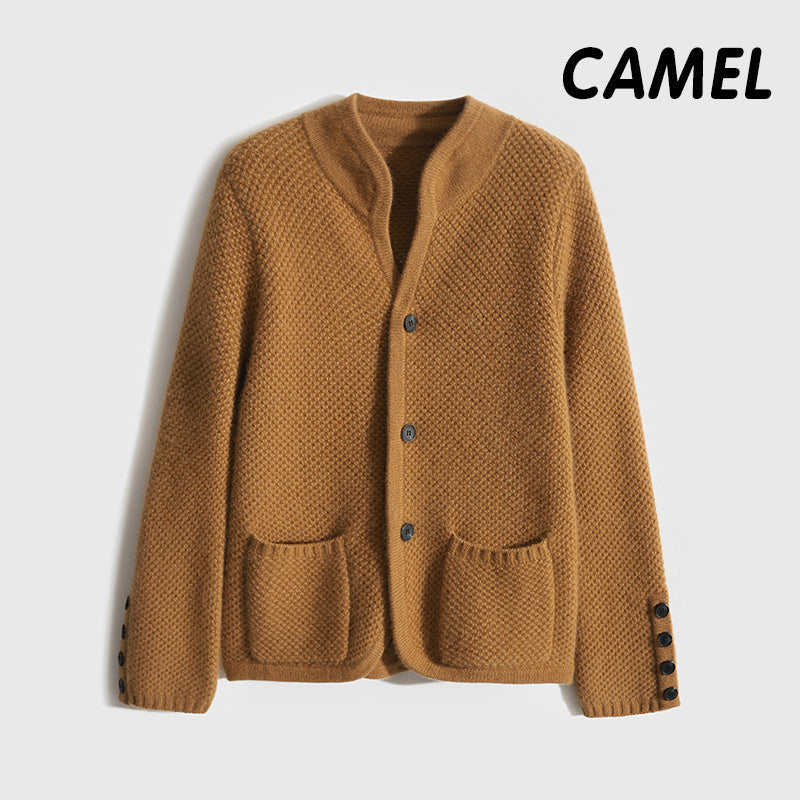 [Das beste Geschenk für sie]Damen Strickjacke mit Knopf
