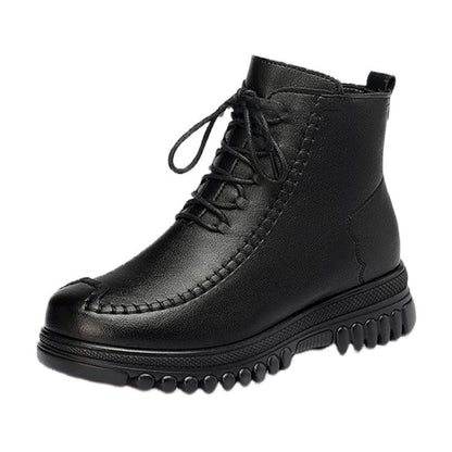 Warme Vintage-Stiefel für Damen