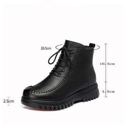 Warme Vintage-Stiefel für Damen